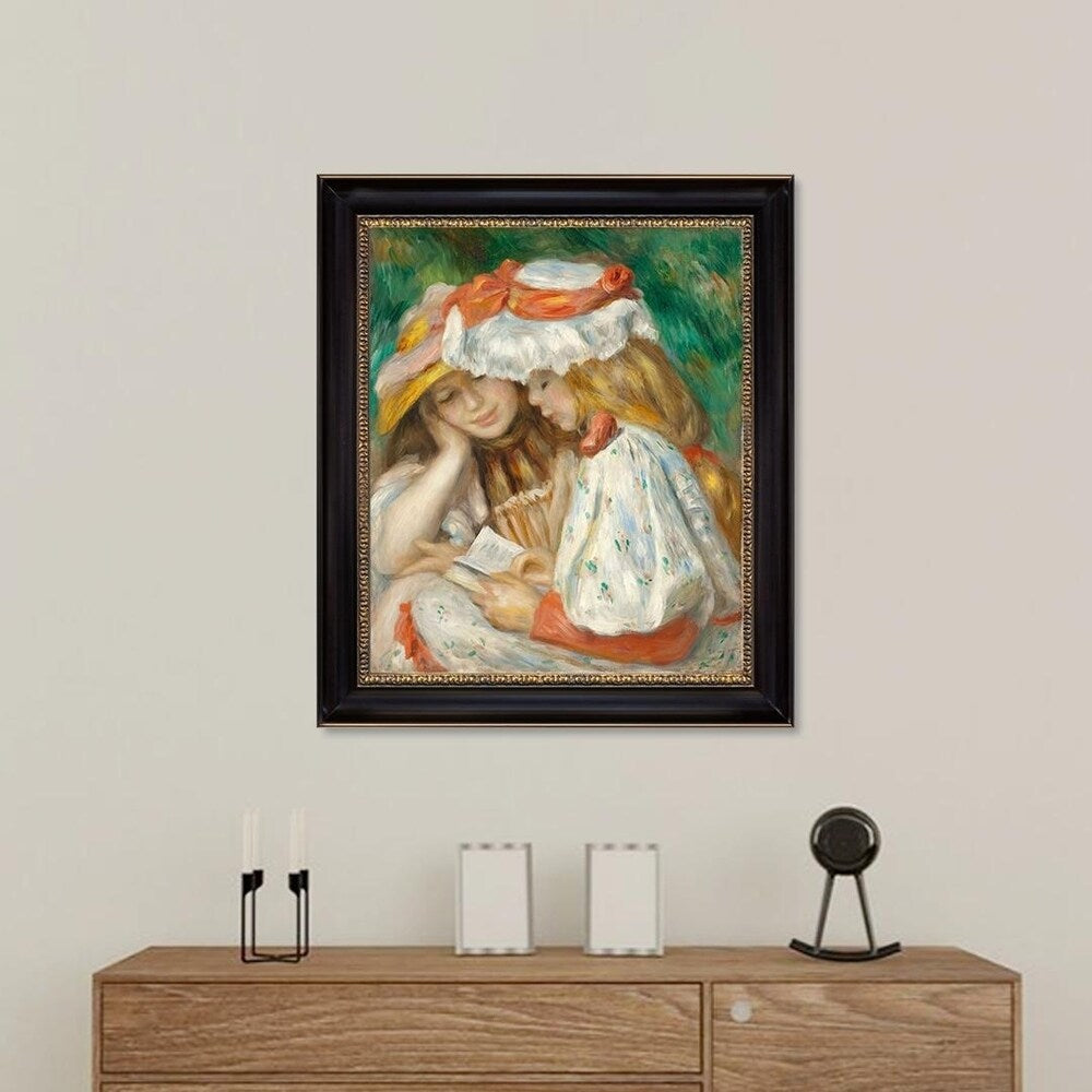 Two Girls Reading