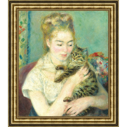 Woman with a Cat