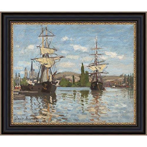 Ships Riding on the Seine at Rouen
