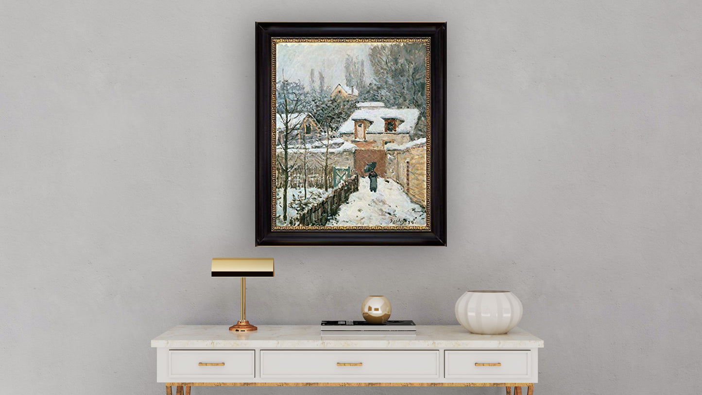Snow at Louveciennes