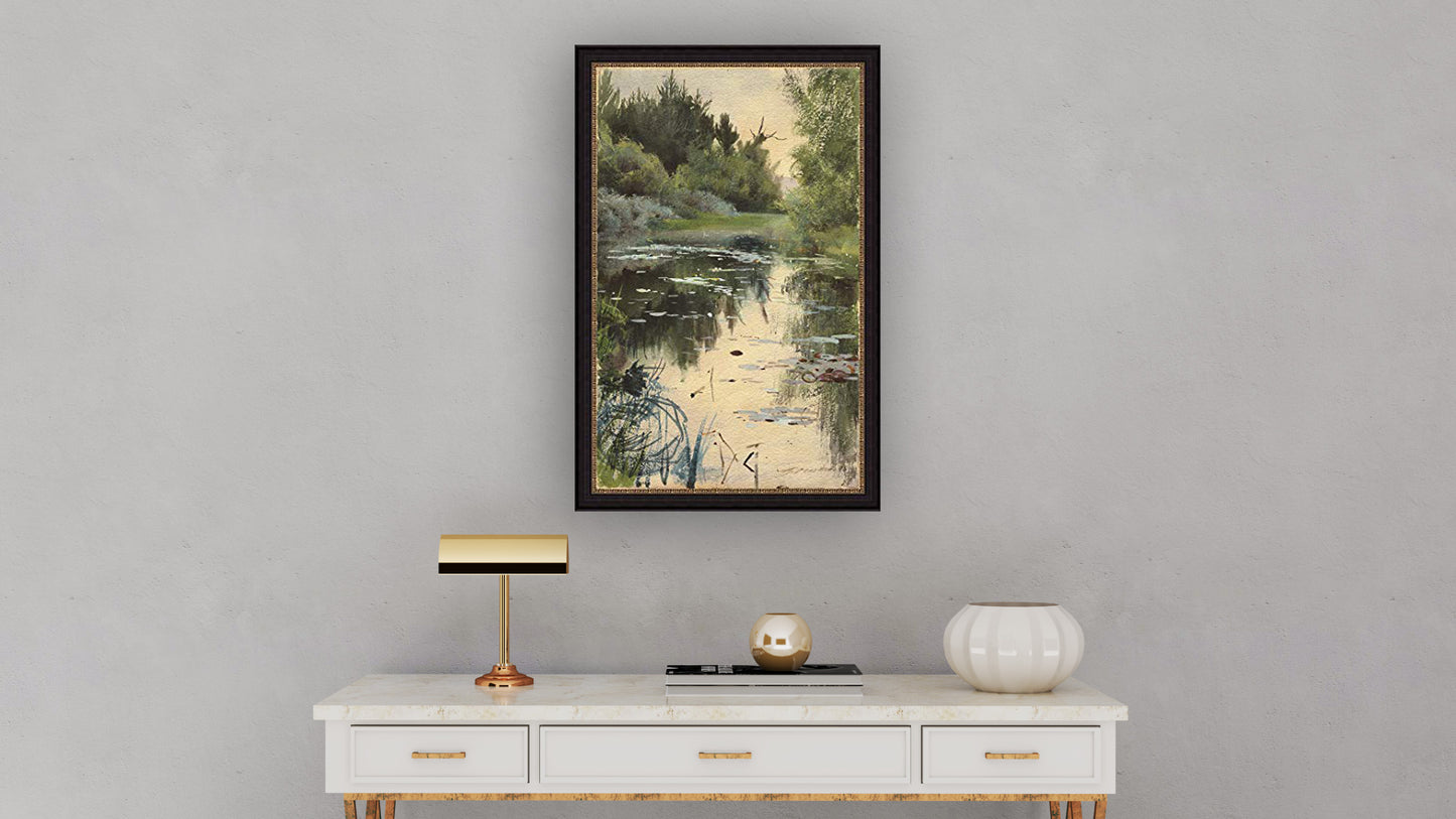 Anders Zorn Landschaftsstudie aus Mora