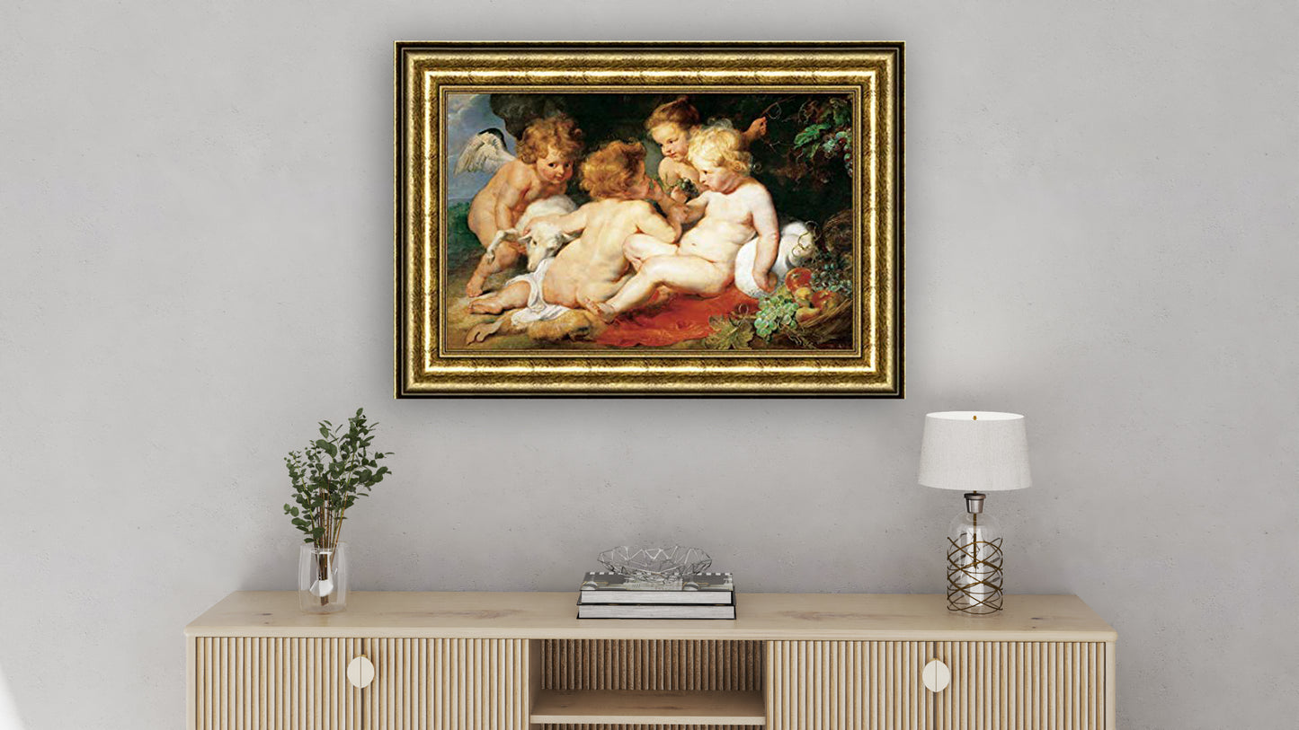 Christ Child with Saint John and Two Angels