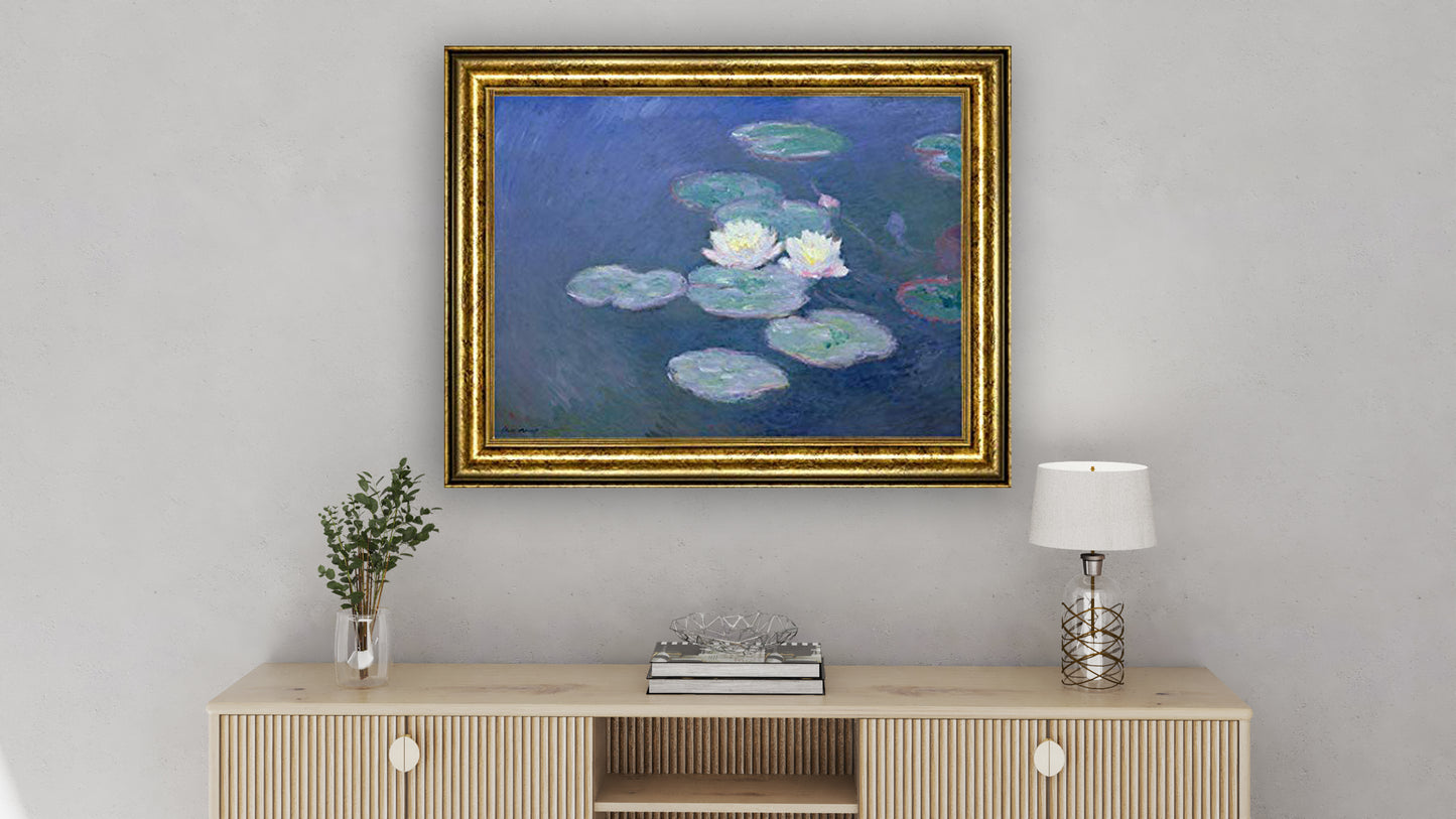 Water Lilies Evening Effect