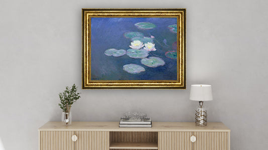 Water Lilies Evening Effect