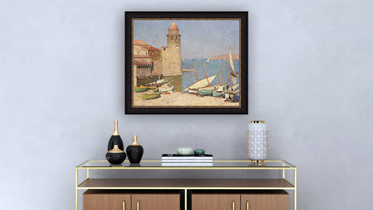 The Tower of Collioure in Moonrise