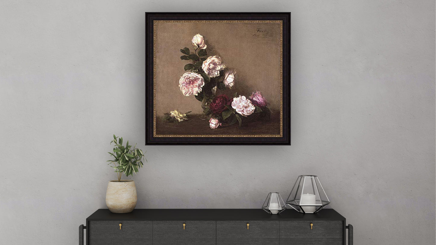 Still Life with Roses of Dijon