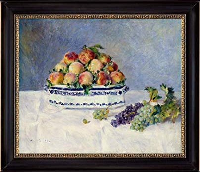 Still Life with Peaches and Grapes