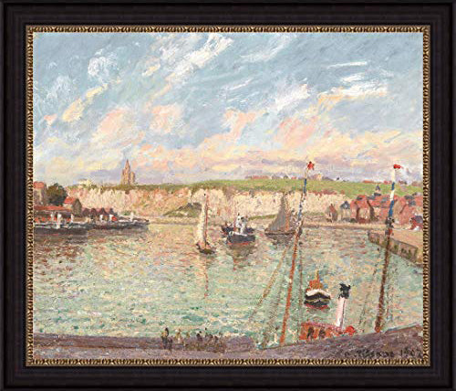 L'AvantPort de Dieppe apresmidi Temps lumineux
