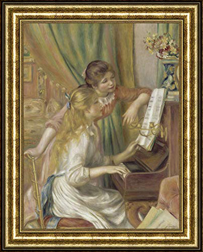 Young Girls at The Piano