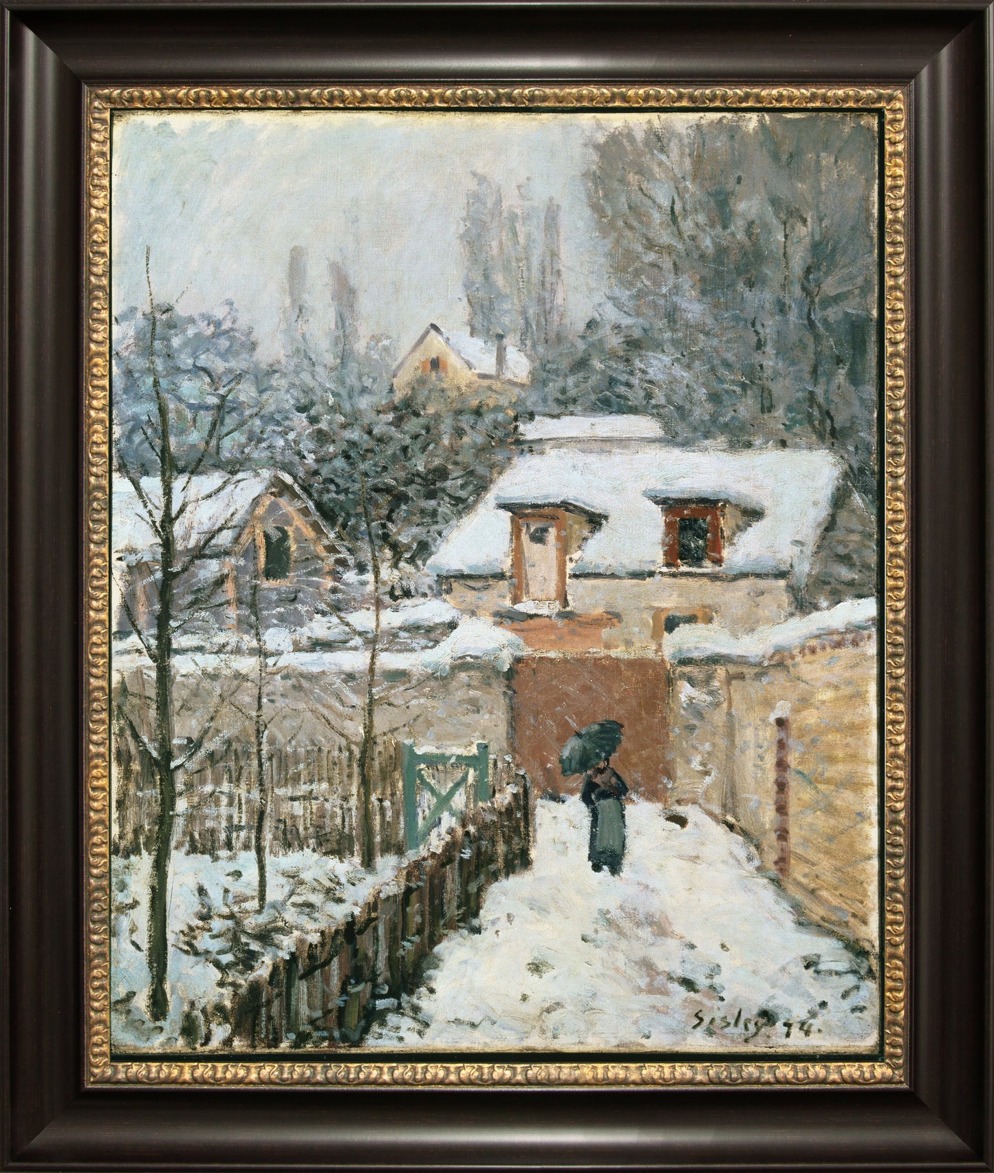 Snow at Louveciennes