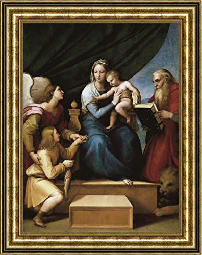 The Madonna of the Fish (The Madonna with the Archangel Gabriel and St. Jerome)