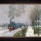 Le Train Dans la Neige La Locomotive